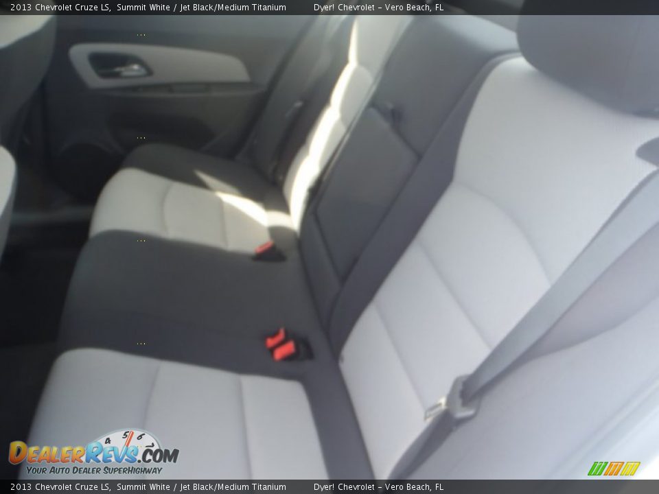2013 Chevrolet Cruze LS Summit White / Jet Black/Medium Titanium Photo #16