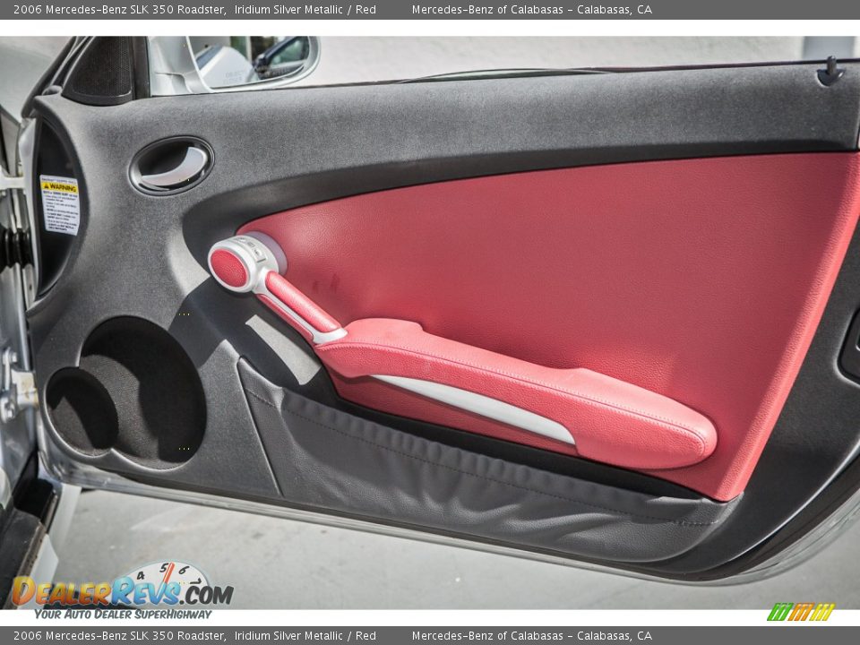 Door Panel of 2006 Mercedes-Benz SLK 350 Roadster Photo #23