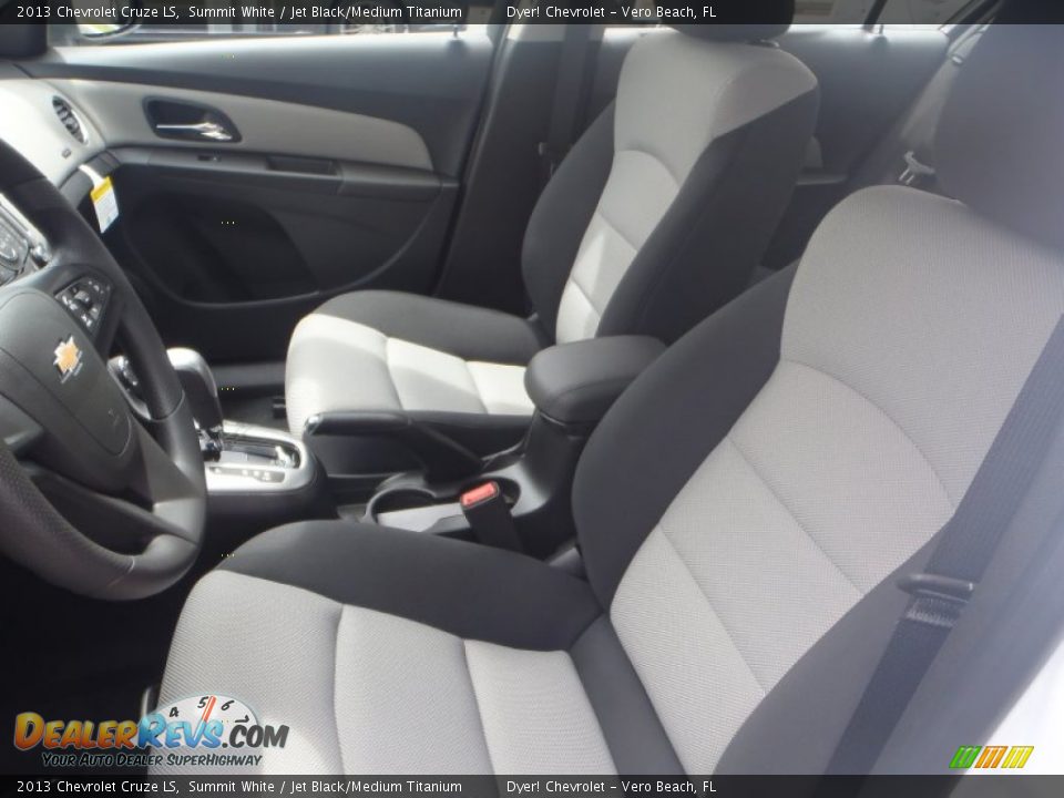 2013 Chevrolet Cruze LS Summit White / Jet Black/Medium Titanium Photo #9