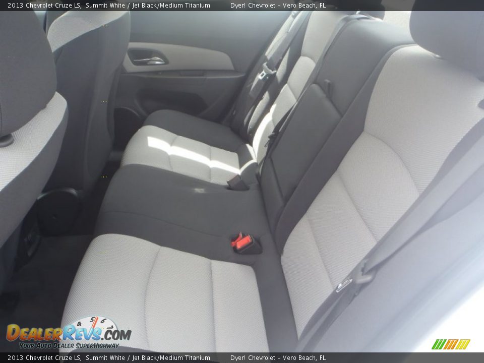 2013 Chevrolet Cruze LS Summit White / Jet Black/Medium Titanium Photo #15