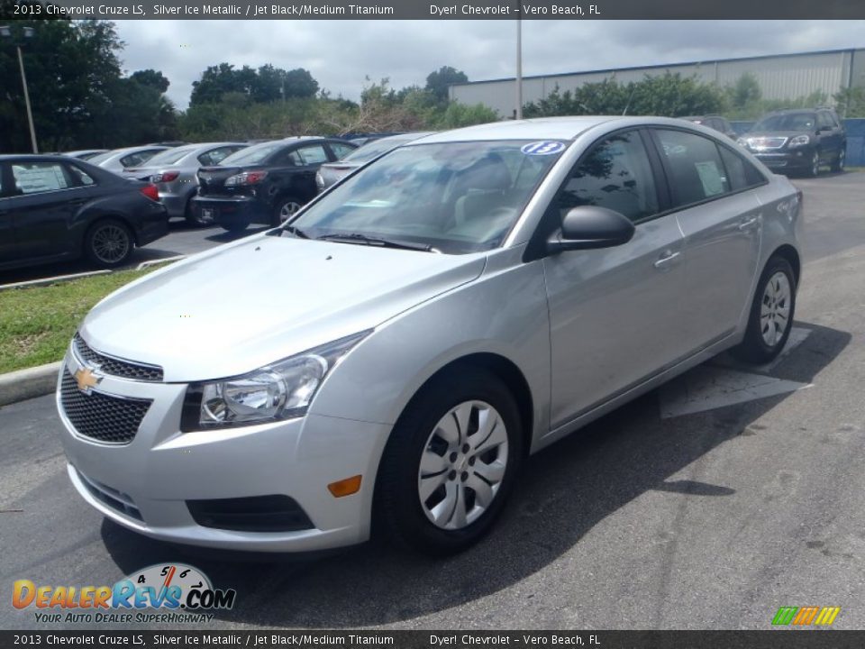 2013 Chevrolet Cruze LS Silver Ice Metallic / Jet Black/Medium Titanium Photo #1