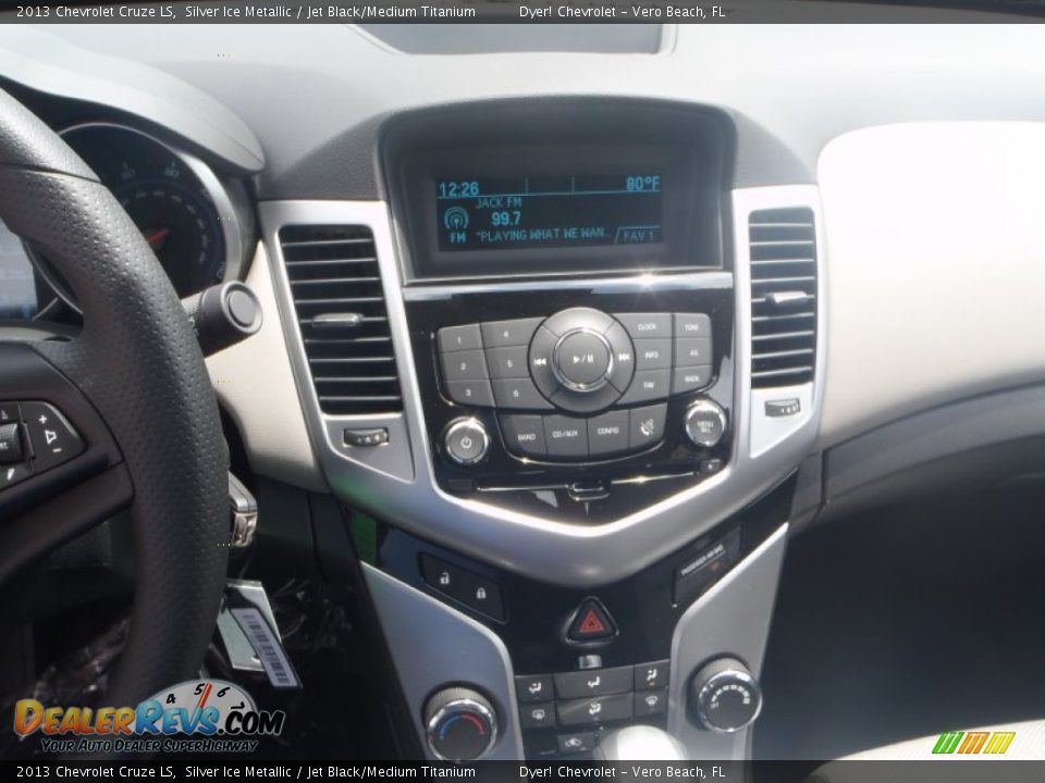 2013 Chevrolet Cruze LS Silver Ice Metallic / Jet Black/Medium Titanium Photo #12