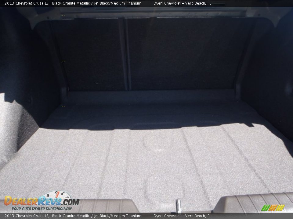 2013 Chevrolet Cruze LS Black Granite Metallic / Jet Black/Medium Titanium Photo #16