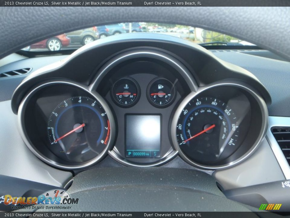 2013 Chevrolet Cruze LS Silver Ice Metallic / Jet Black/Medium Titanium Photo #12