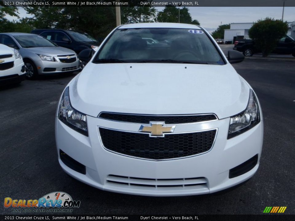 2013 Chevrolet Cruze LS Summit White / Jet Black/Medium Titanium Photo #2