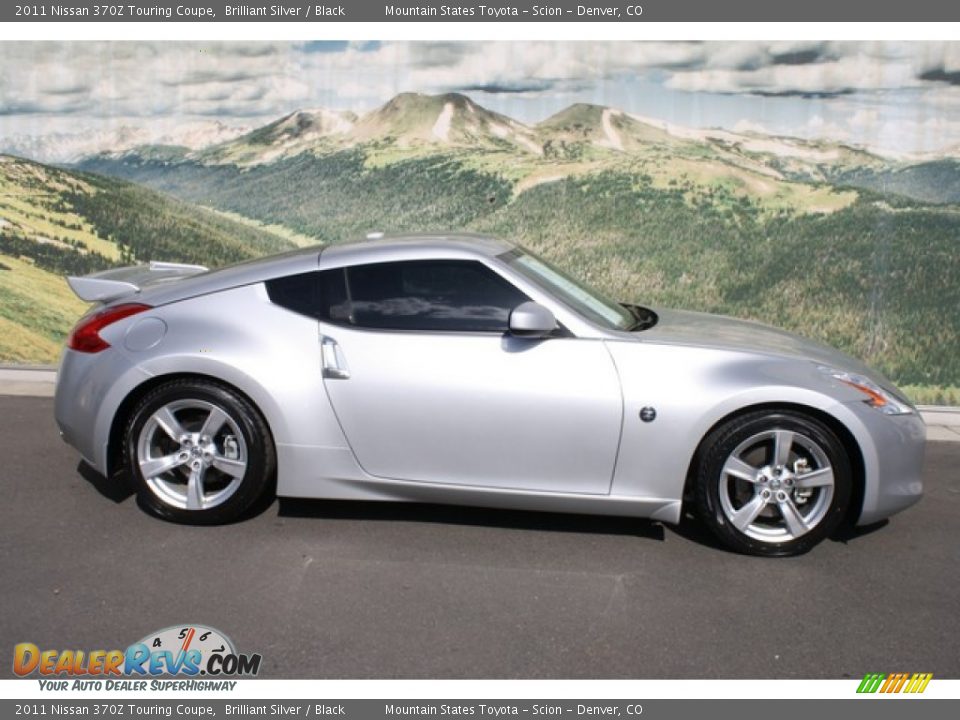 Brilliant Silver 2011 Nissan 370Z Touring Coupe Photo #2