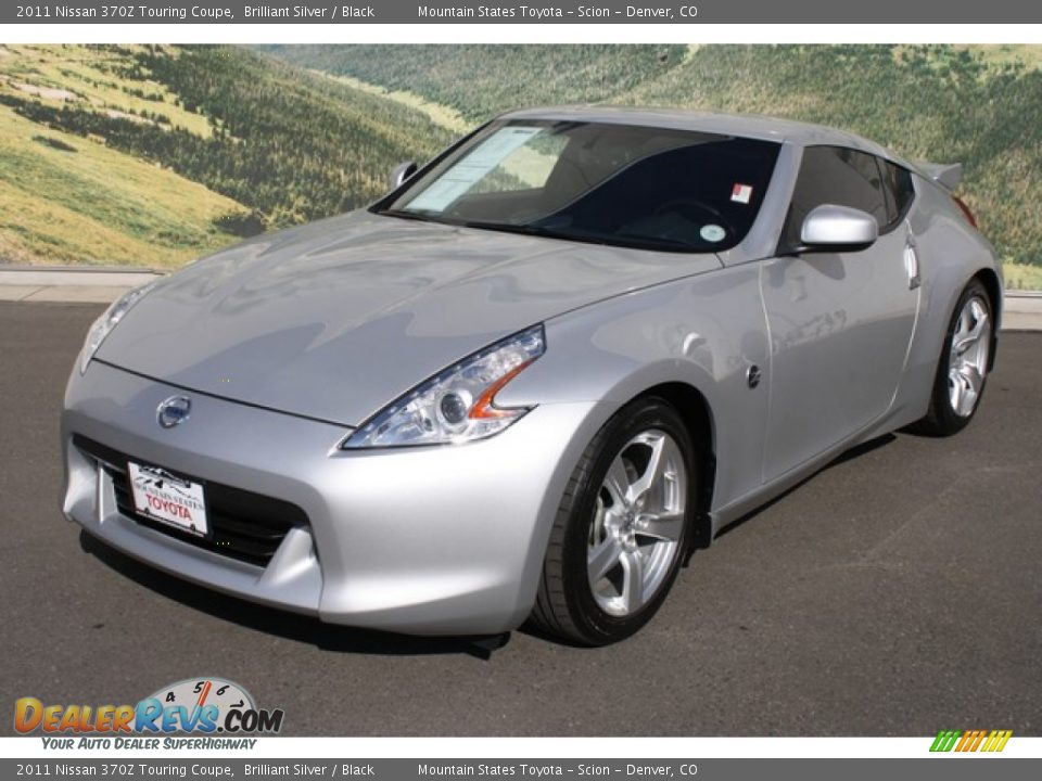 2011 Nissan 370Z Touring Coupe Brilliant Silver / Black Photo #5