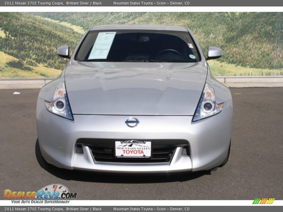 2011 Nissan 370Z Touring Coupe Brilliant Silver / Black Photo #7
