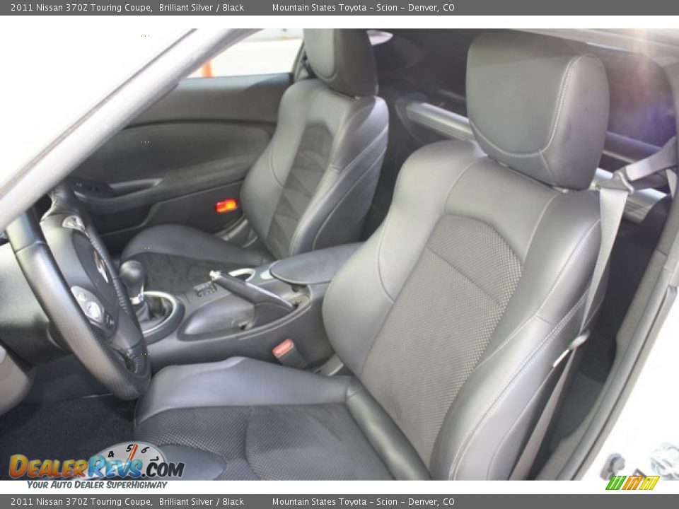 Front Seat of 2011 Nissan 370Z Touring Coupe Photo #11