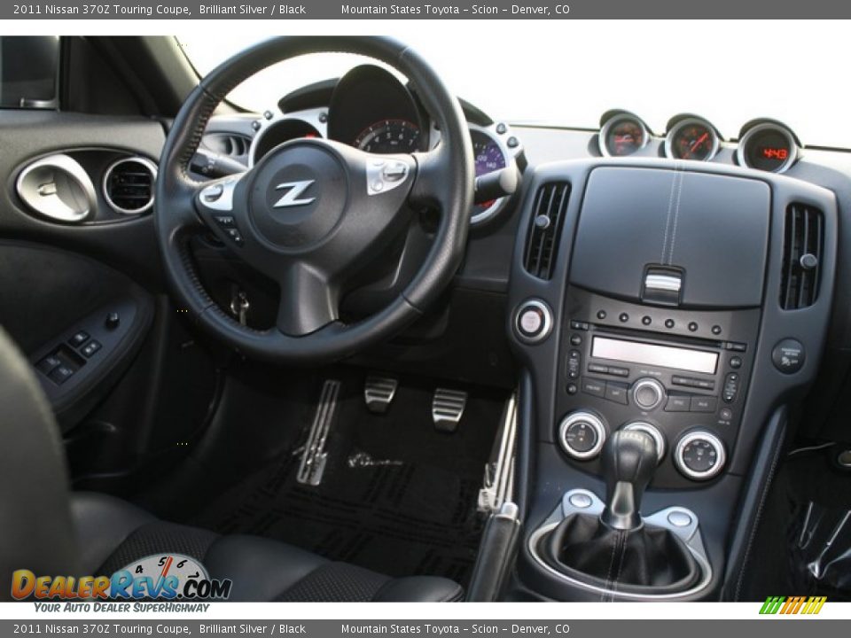 Dashboard of 2011 Nissan 370Z Touring Coupe Photo #12