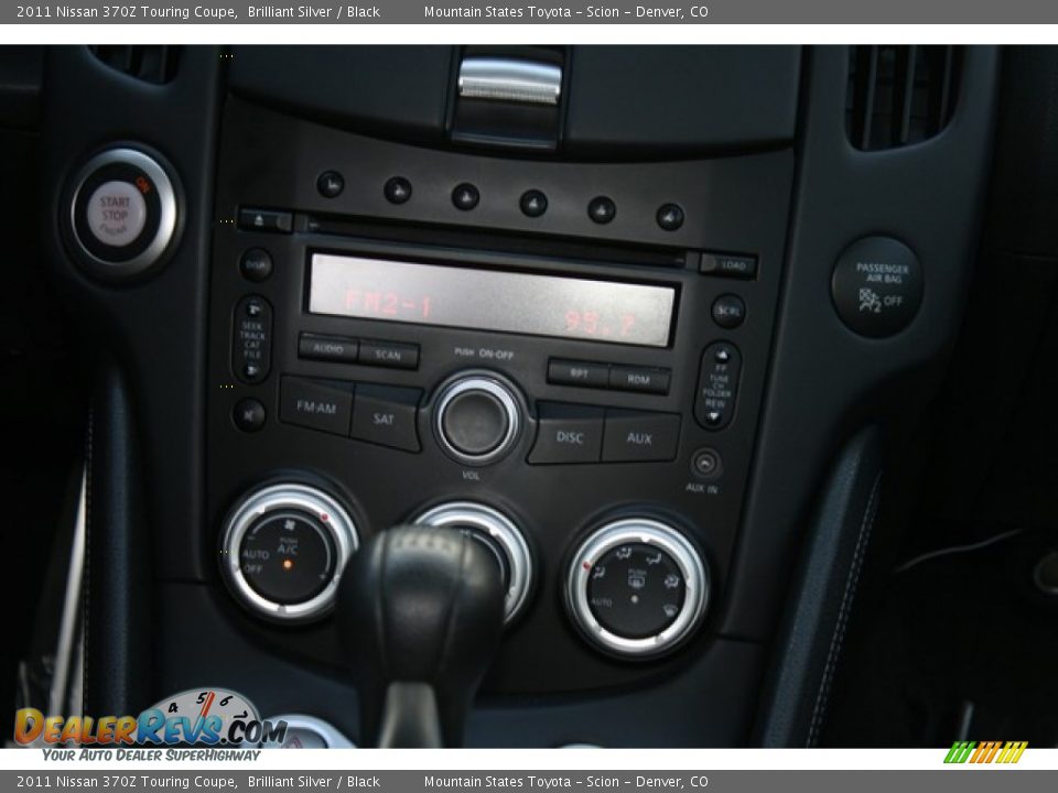 2011 Nissan 370Z Touring Coupe Brilliant Silver / Black Photo #13