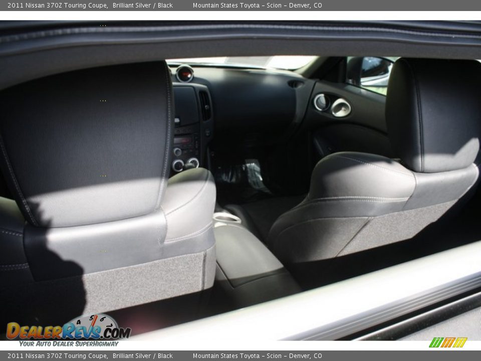 2011 Nissan 370Z Touring Coupe Brilliant Silver / Black Photo #17