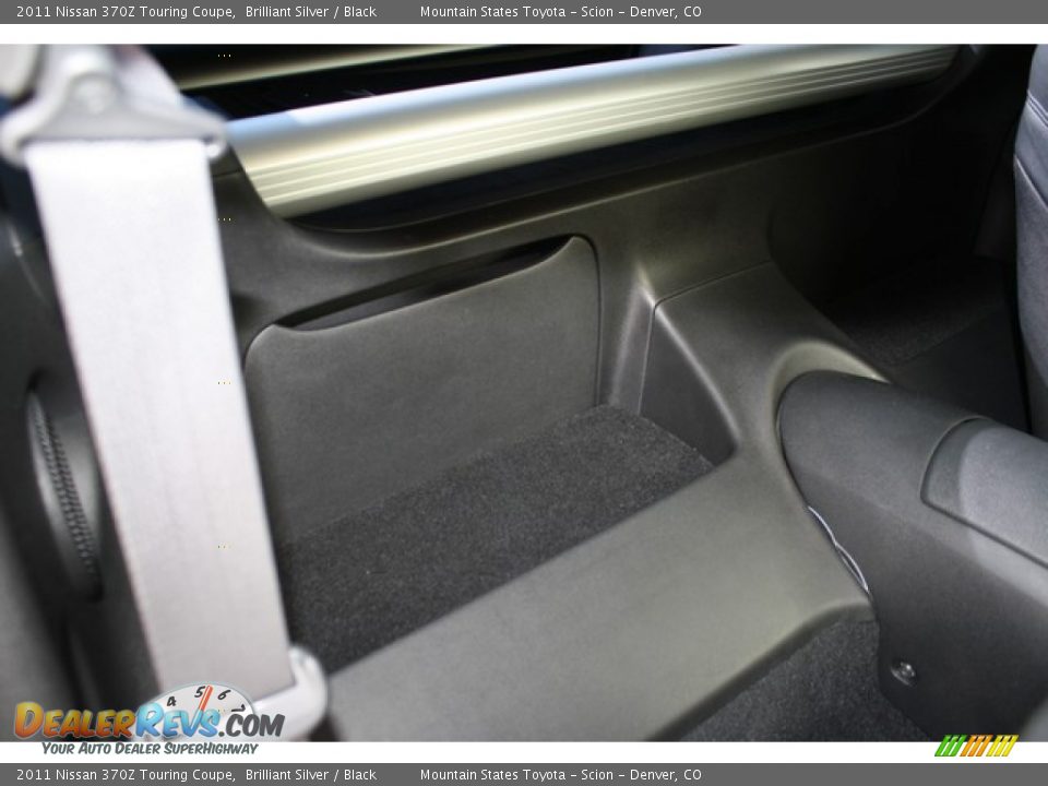 2011 Nissan 370Z Touring Coupe Brilliant Silver / Black Photo #18