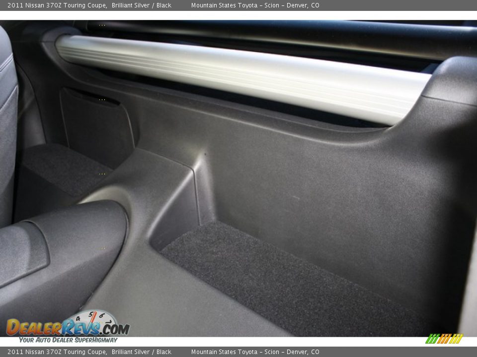 2011 Nissan 370Z Touring Coupe Brilliant Silver / Black Photo #19