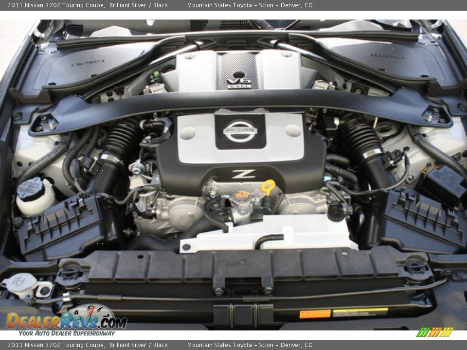 2011 Nissan 370Z Touring Coupe 3.7 Liter DOHC 24-Valve CVTCS V6 Engine Photo #23