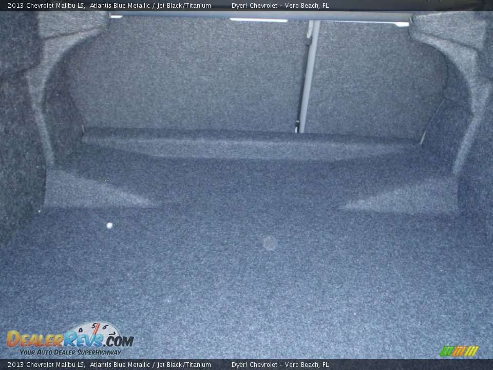 2013 Chevrolet Malibu LS Atlantis Blue Metallic / Jet Black/Titanium Photo #18
