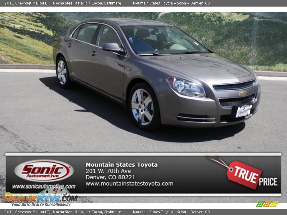 2011 Chevrolet Malibu LT Mocha Steel Metallic / Cocoa/Cashmere Photo #1
