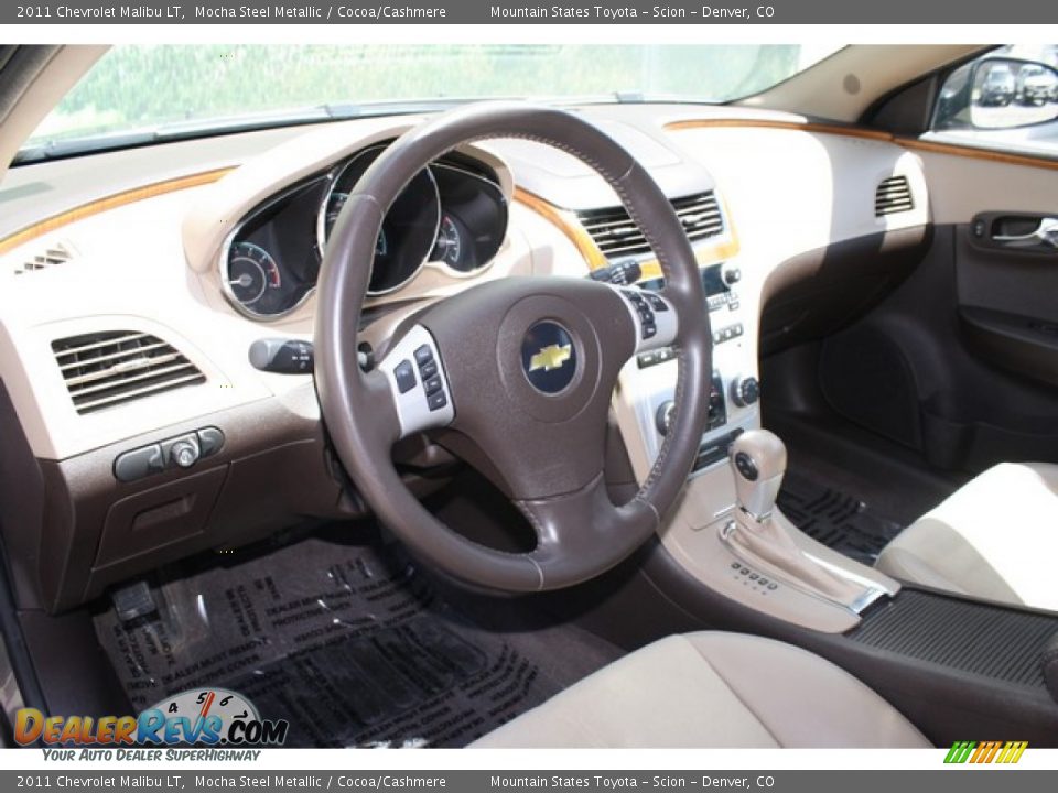 2011 Chevrolet Malibu LT Mocha Steel Metallic / Cocoa/Cashmere Photo #9