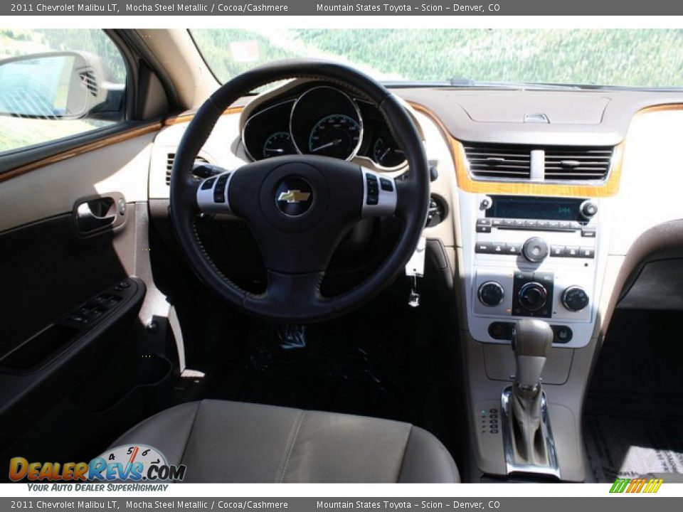 2011 Chevrolet Malibu LT Mocha Steel Metallic / Cocoa/Cashmere Photo #12