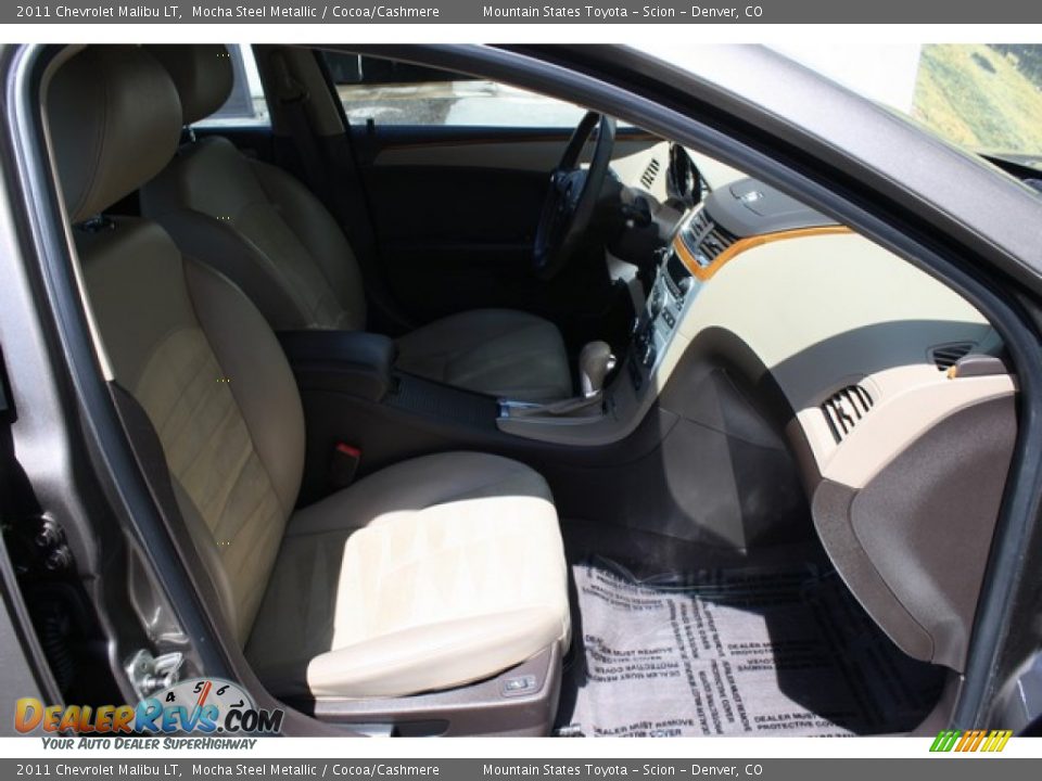 2011 Chevrolet Malibu LT Mocha Steel Metallic / Cocoa/Cashmere Photo #15
