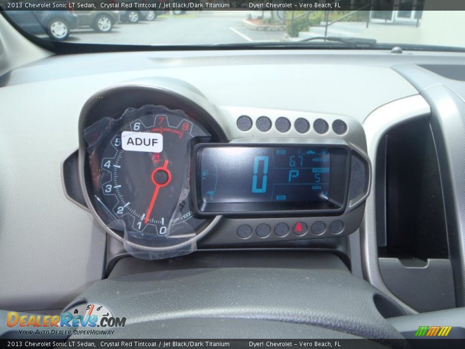 2013 Chevrolet Sonic LT Sedan Gauges Photo #12