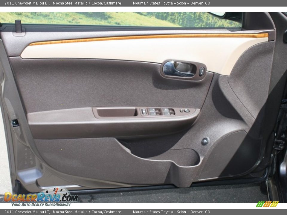 2011 Chevrolet Malibu LT Mocha Steel Metallic / Cocoa/Cashmere Photo #20