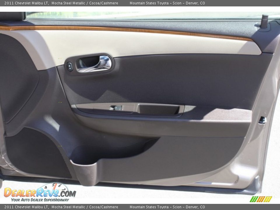 2011 Chevrolet Malibu LT Mocha Steel Metallic / Cocoa/Cashmere Photo #21