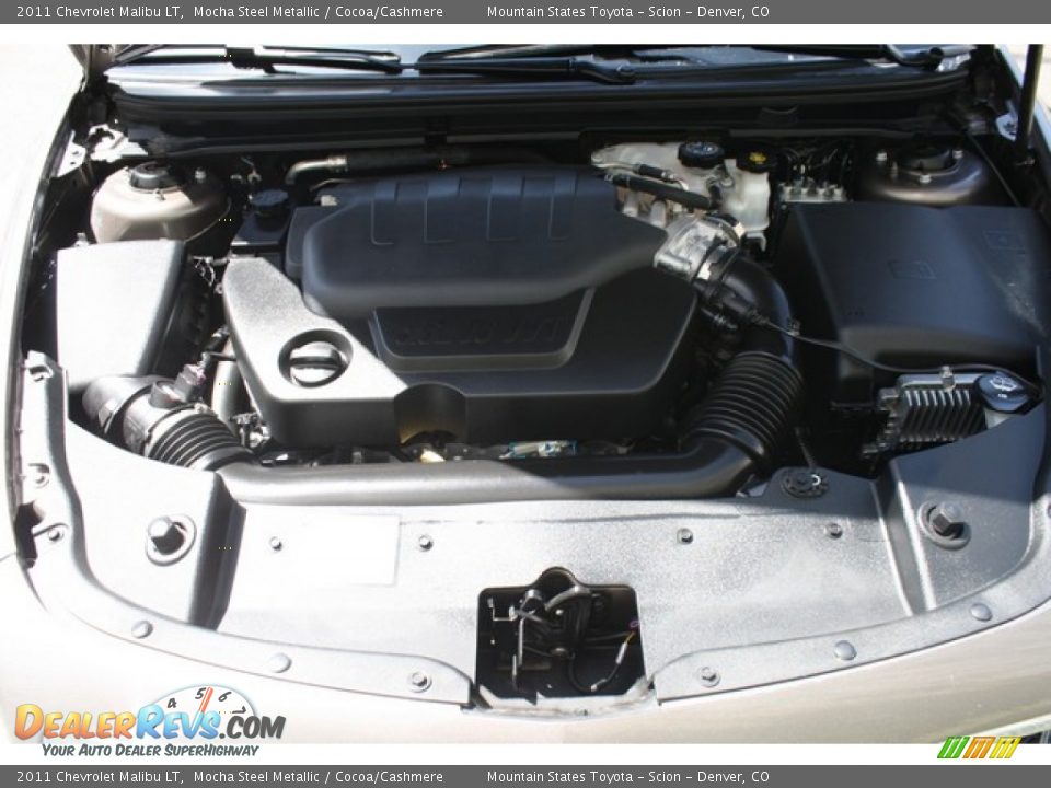 2011 Chevrolet Malibu LT Mocha Steel Metallic / Cocoa/Cashmere Photo #23