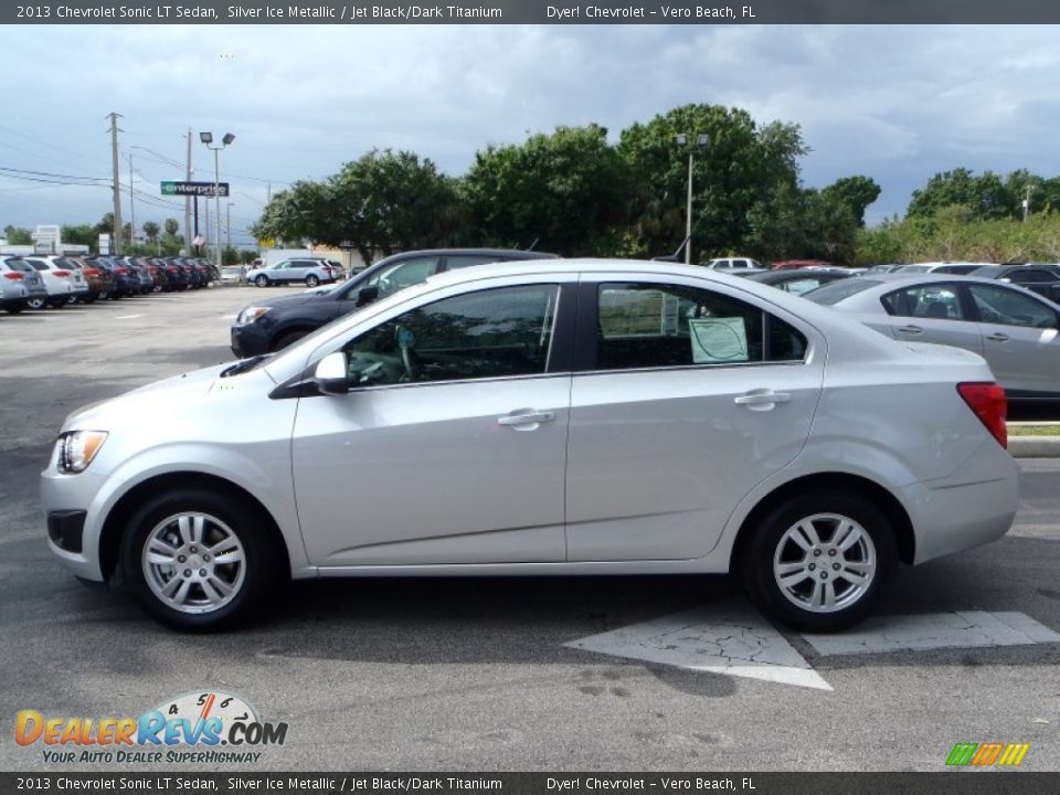 Silver Ice Metallic 2013 Chevrolet Sonic LT Sedan Photo #3