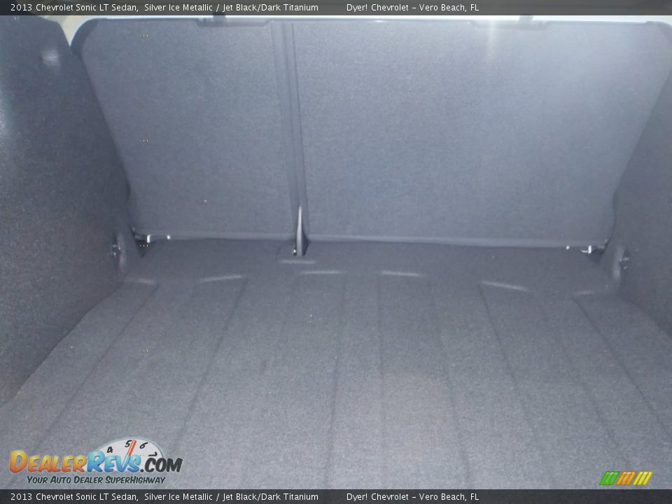 2013 Chevrolet Sonic LT Sedan Silver Ice Metallic / Jet Black/Dark Titanium Photo #14