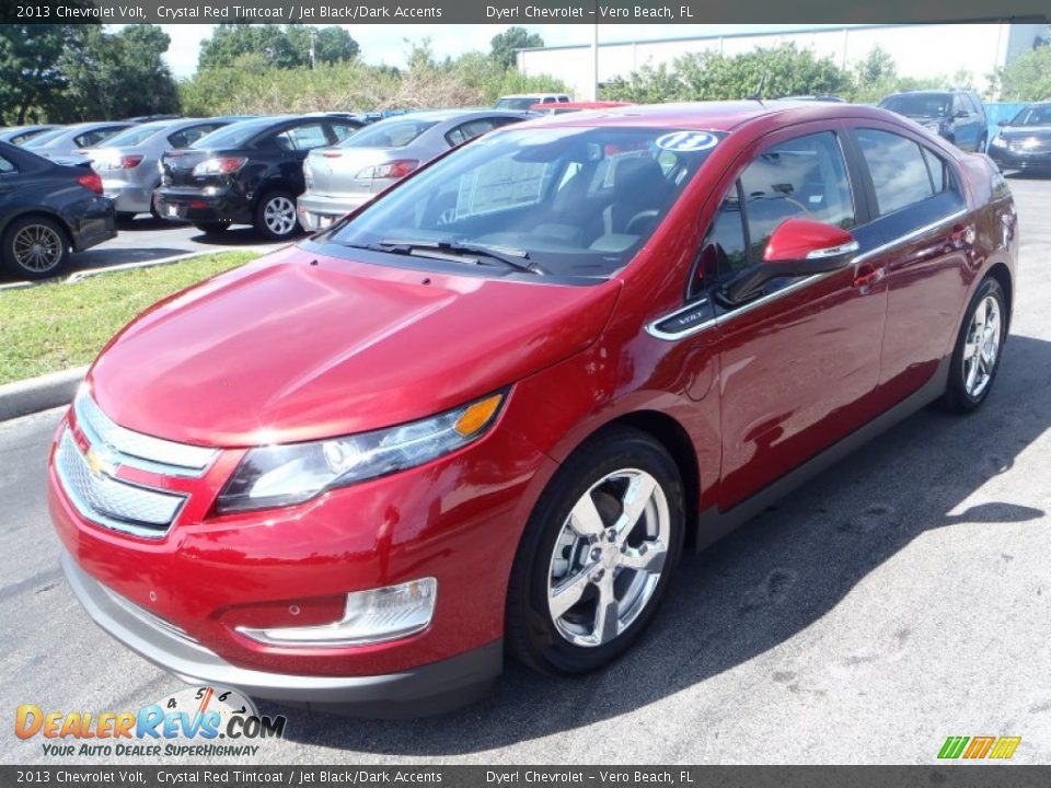2013 Chevrolet Volt Crystal Red Tintcoat / Jet Black/Dark Accents Photo #1