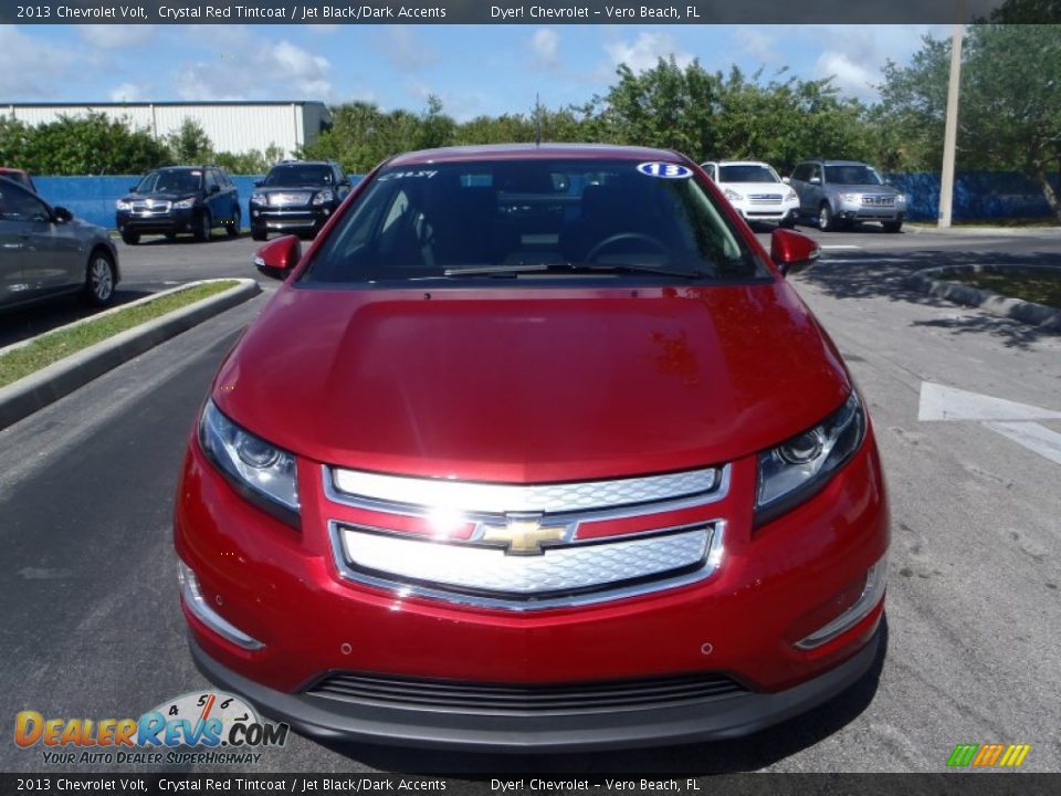 2013 Chevrolet Volt Crystal Red Tintcoat / Jet Black/Dark Accents Photo #2