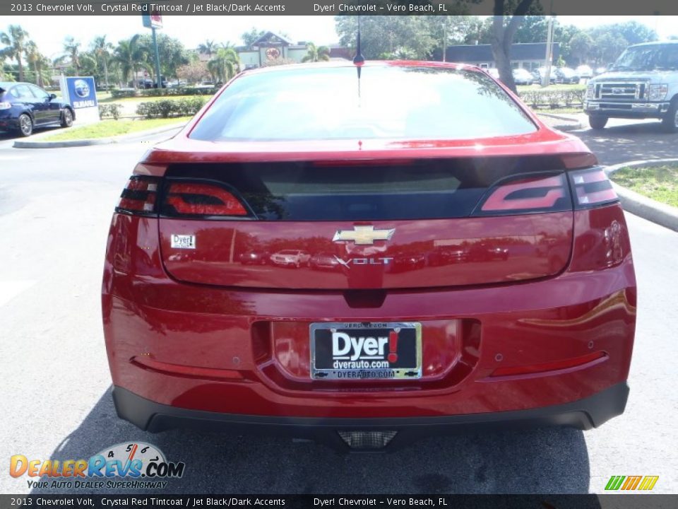2013 Chevrolet Volt Crystal Red Tintcoat / Jet Black/Dark Accents Photo #5