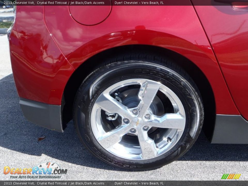 2013 Chevrolet Volt Crystal Red Tintcoat / Jet Black/Dark Accents Photo #7