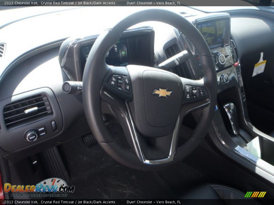 2013 Chevrolet Volt Crystal Red Tintcoat / Jet Black/Dark Accents Photo #10