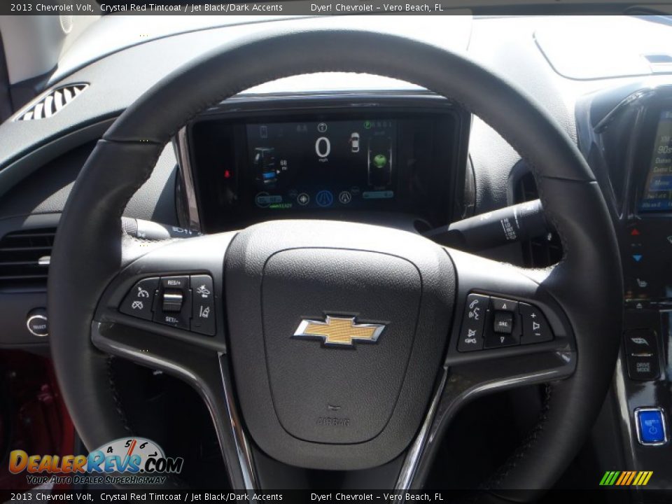 2013 Chevrolet Volt Crystal Red Tintcoat / Jet Black/Dark Accents Photo #11
