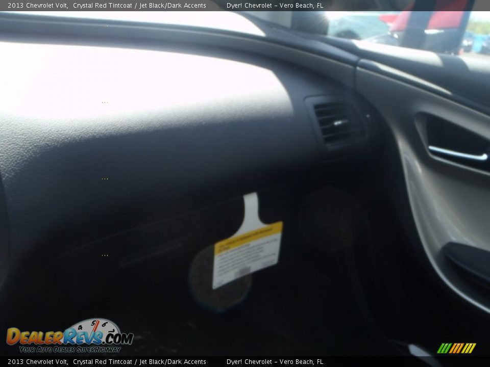2013 Chevrolet Volt Crystal Red Tintcoat / Jet Black/Dark Accents Photo #13