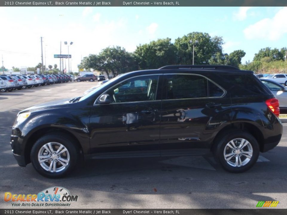 2013 Chevrolet Equinox LT Black Granite Metallic / Jet Black Photo #3