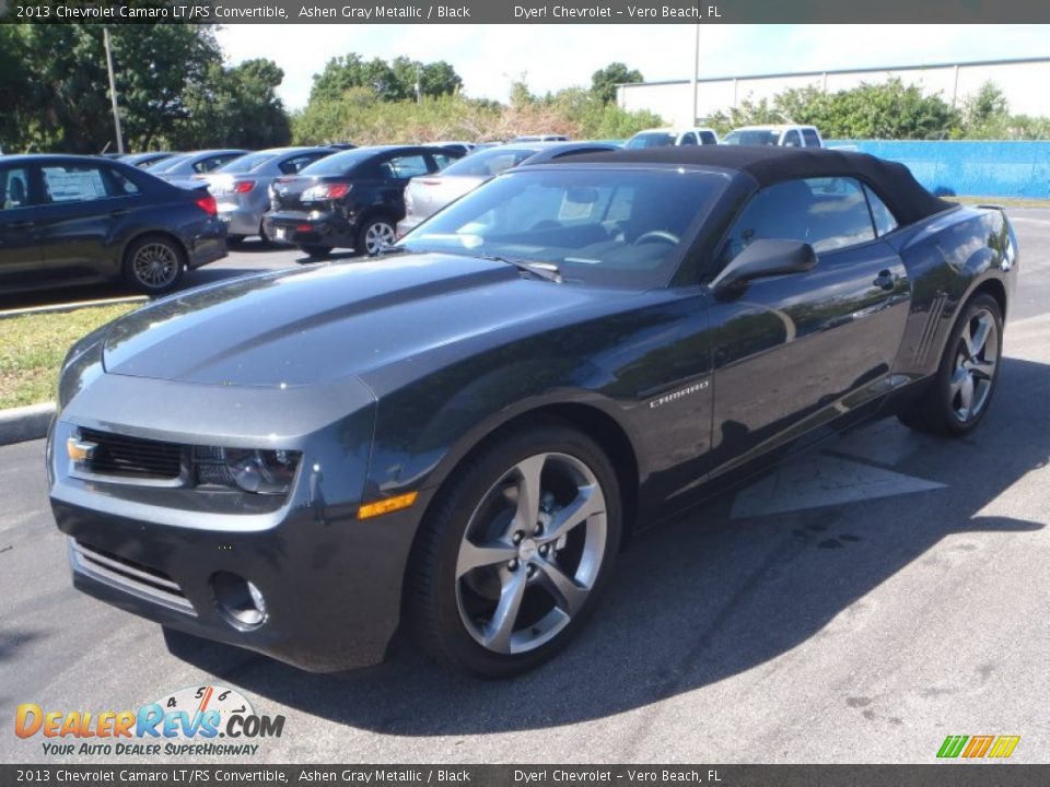 2013 Chevrolet Camaro LT/RS Convertible Ashen Gray Metallic / Black Photo #1