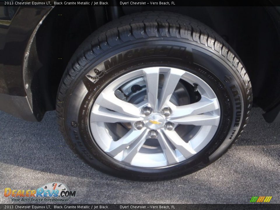 2013 Chevrolet Equinox LT Black Granite Metallic / Jet Black Photo #7