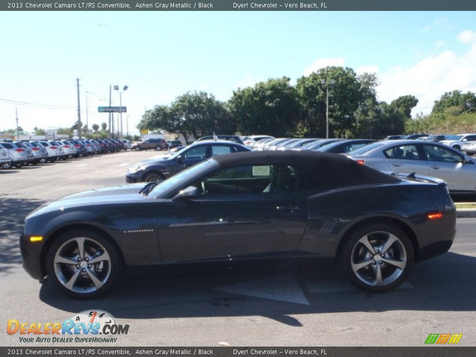 2013 Chevrolet Camaro LT/RS Convertible Ashen Gray Metallic / Black Photo #3