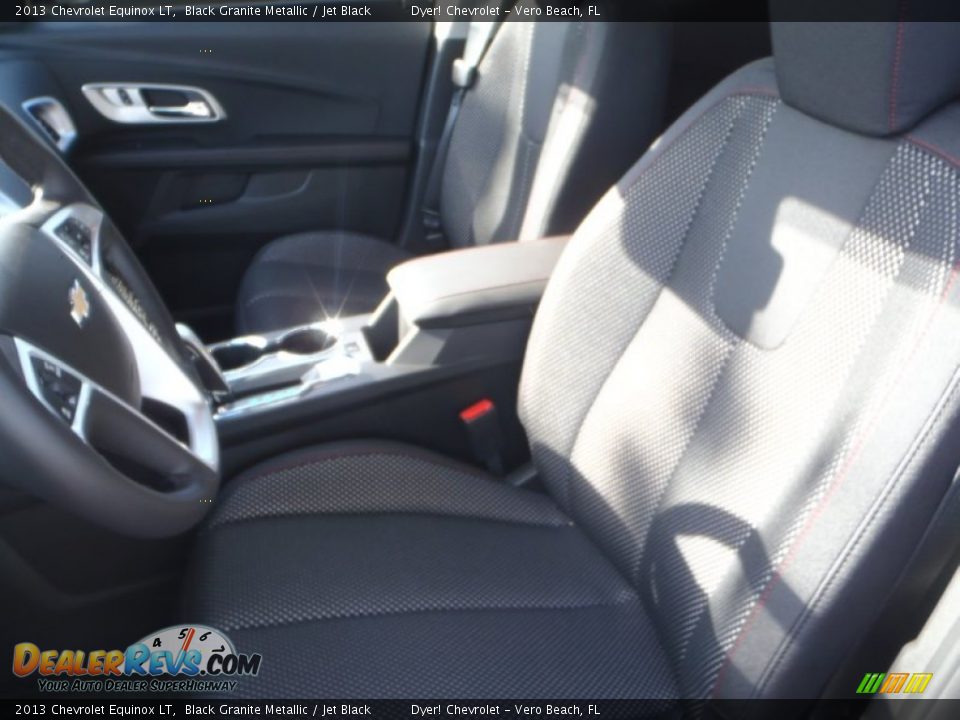 2013 Chevrolet Equinox LT Black Granite Metallic / Jet Black Photo #9
