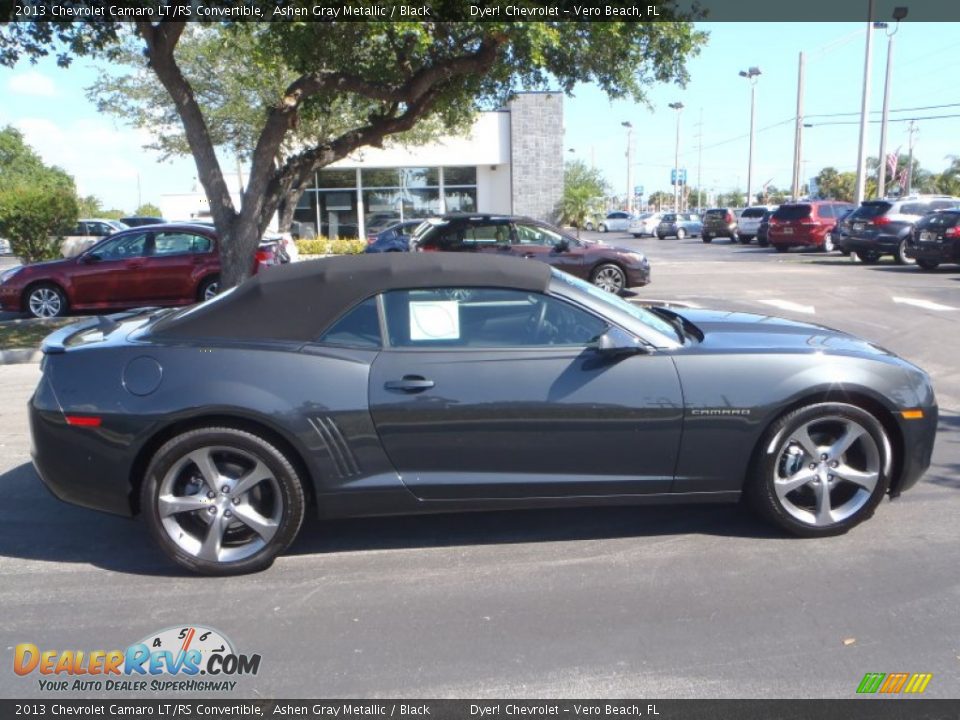 2013 Chevrolet Camaro LT/RS Convertible Ashen Gray Metallic / Black Photo #6