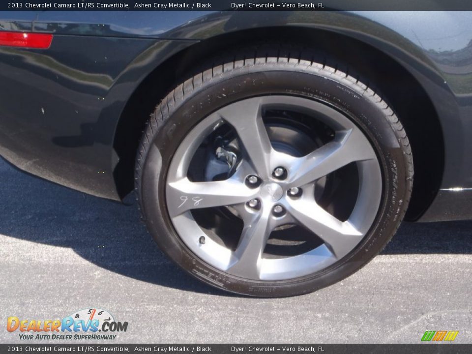 2013 Chevrolet Camaro LT/RS Convertible Ashen Gray Metallic / Black Photo #7
