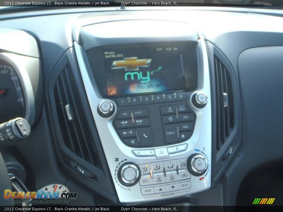 2013 Chevrolet Equinox LT Black Granite Metallic / Jet Black Photo #13