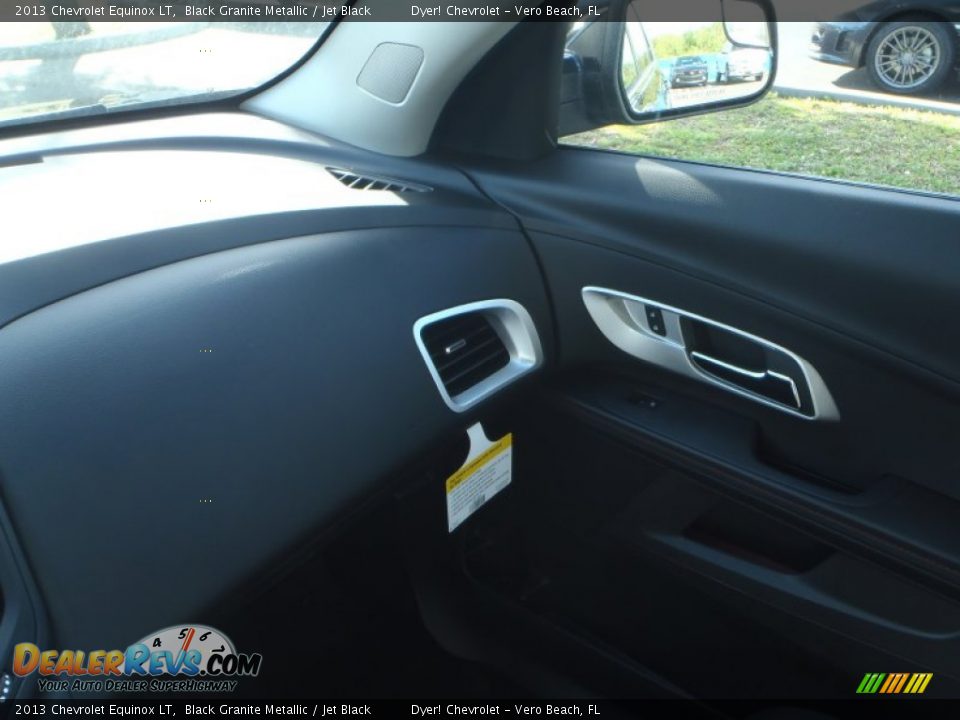 2013 Chevrolet Equinox LT Black Granite Metallic / Jet Black Photo #14