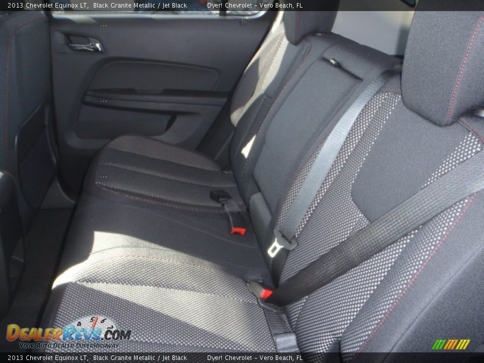 2013 Chevrolet Equinox LT Black Granite Metallic / Jet Black Photo #16
