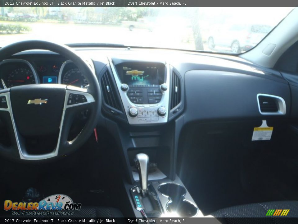 2013 Chevrolet Equinox LT Black Granite Metallic / Jet Black Photo #17