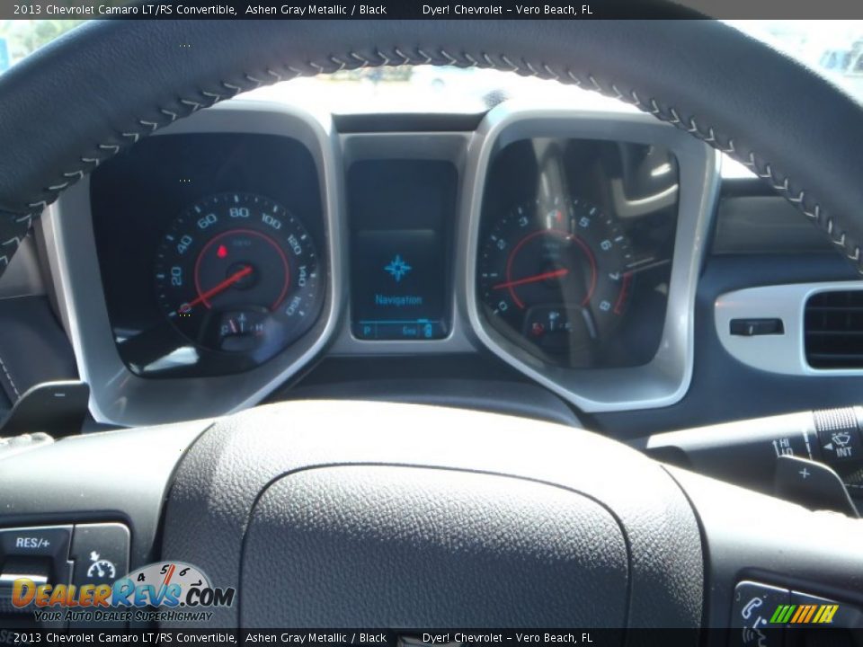 2013 Chevrolet Camaro LT/RS Convertible Ashen Gray Metallic / Black Photo #13