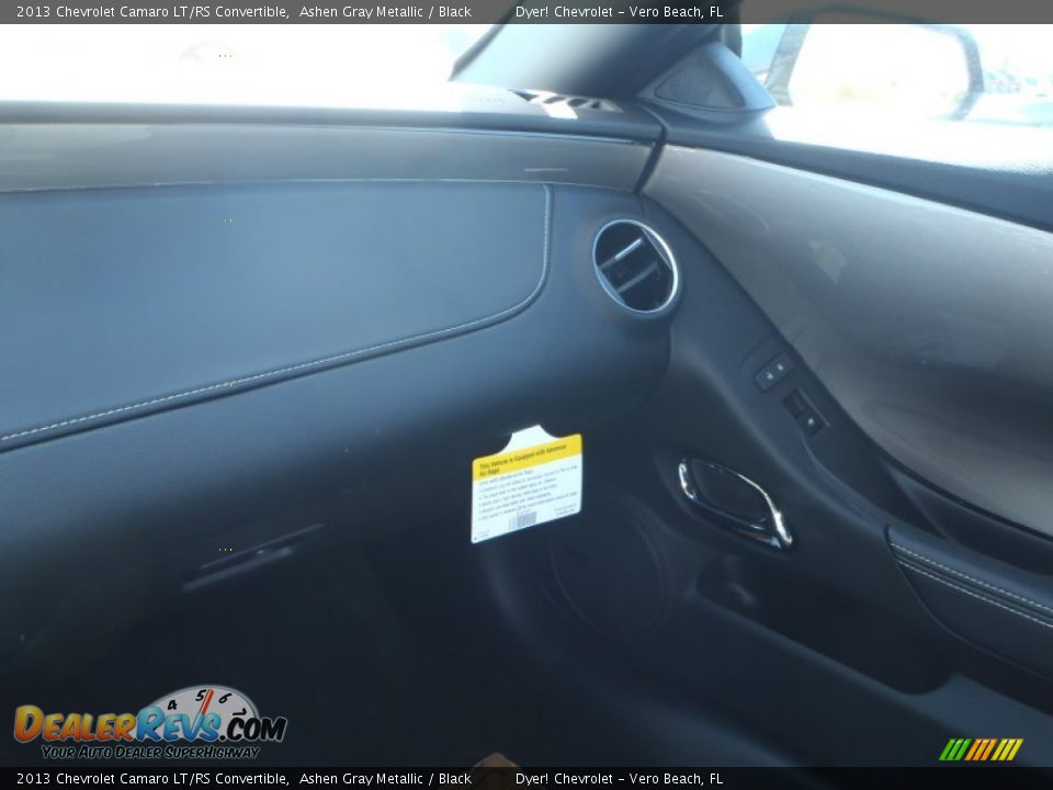 2013 Chevrolet Camaro LT/RS Convertible Ashen Gray Metallic / Black Photo #16